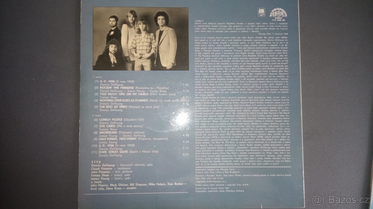 LP S.Stevens, Styx, Puhdys - 4