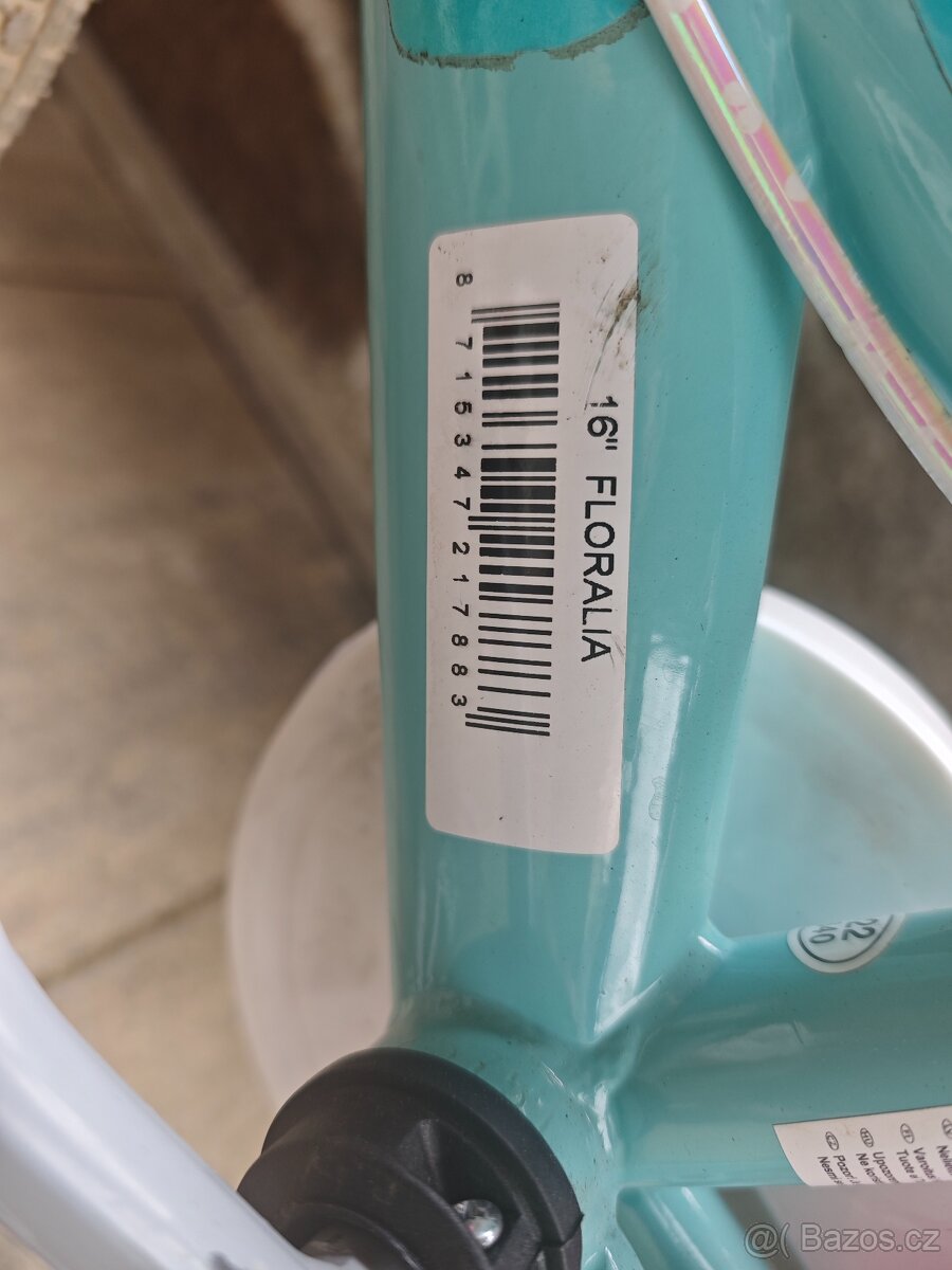 Dětské dívčí kolo vel. 16 - 4
