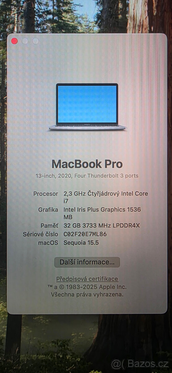 Macbook Pro 13 I7/1TB NVME/32GB DDR/TOUCH - 4