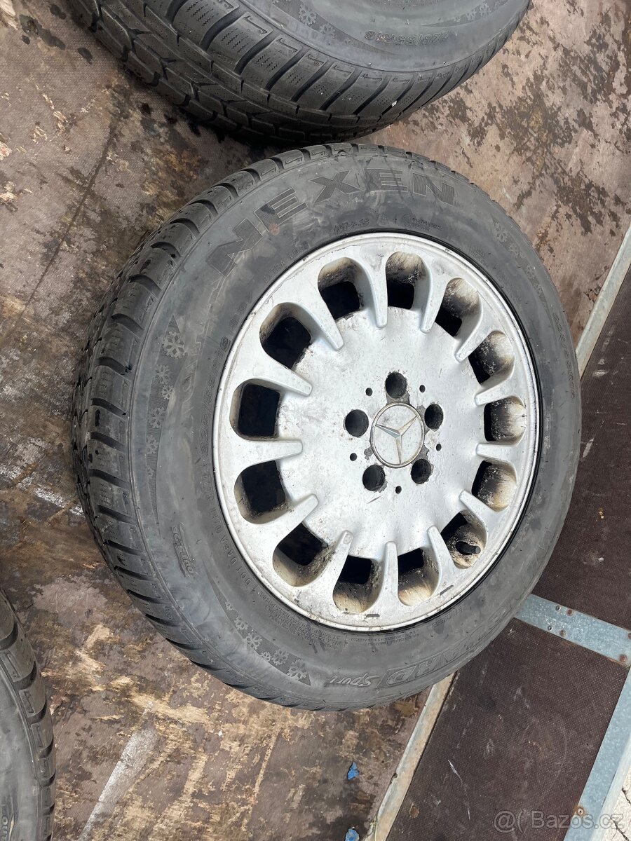 Zimní ALU set 225/55/16 R16 Mercedes-Benz 7,5J ET42 - 4