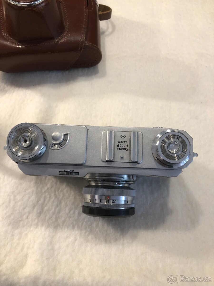 Retro fotoaparát Kiev 4/4A kompletní set - 4