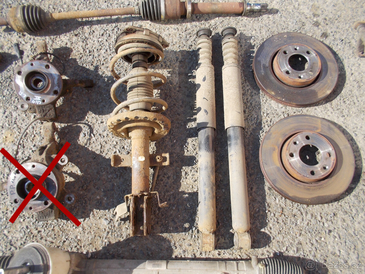 Díly podvozku Clio III - 1.2 16v 55kw - 4