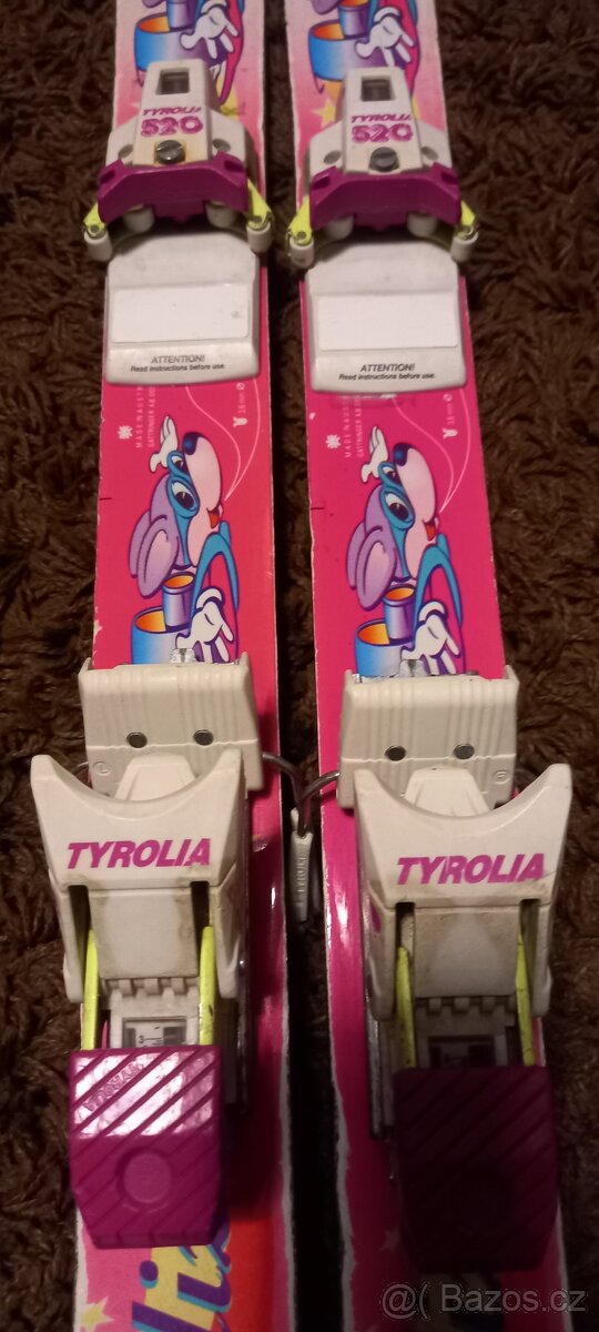 Dětské lyže + boty - 4