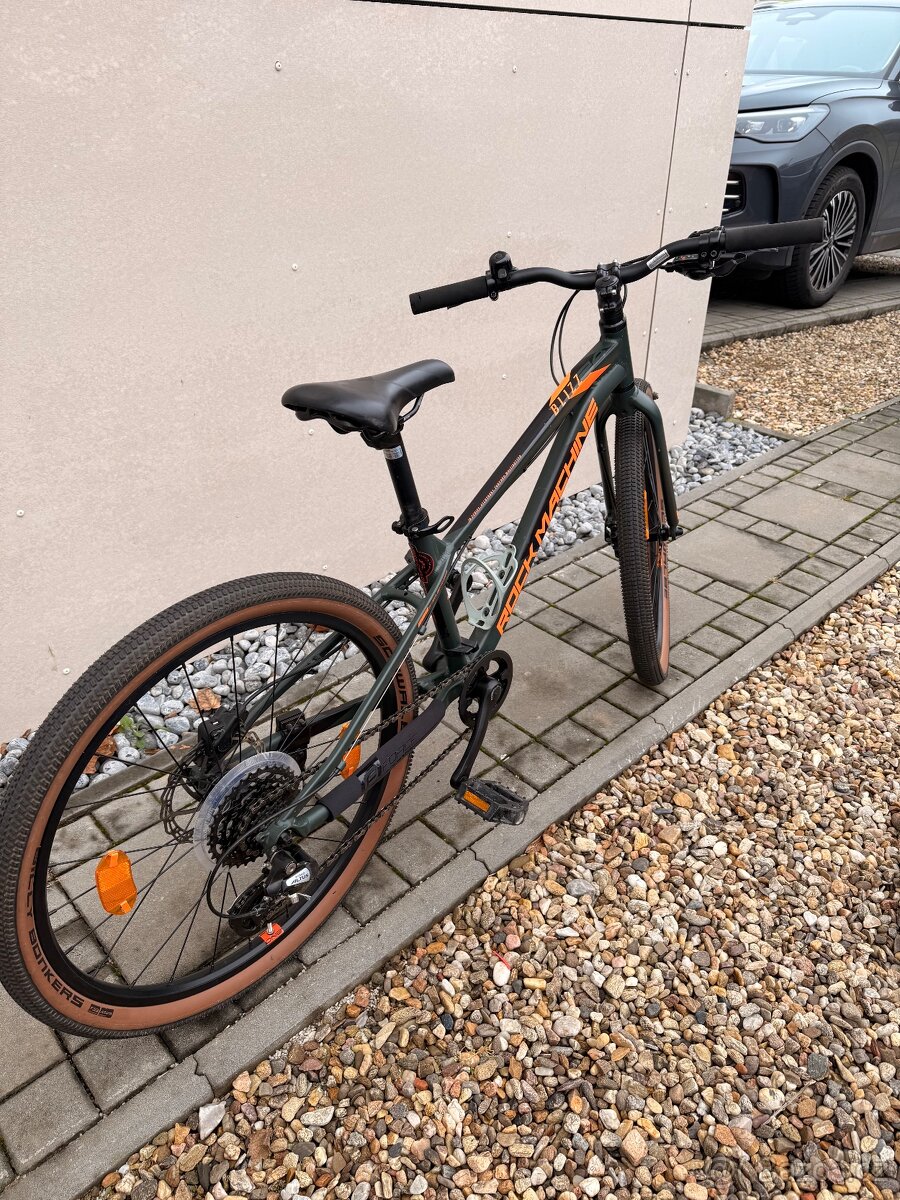 Rock Machine Blizz 24 HD dětské horské kolo ve výborném stav - 4