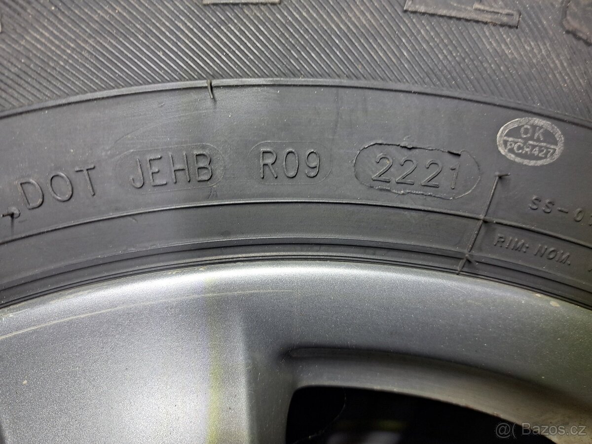 Alu kola s pneu zimni Mercedes 235 65 R17 - 4