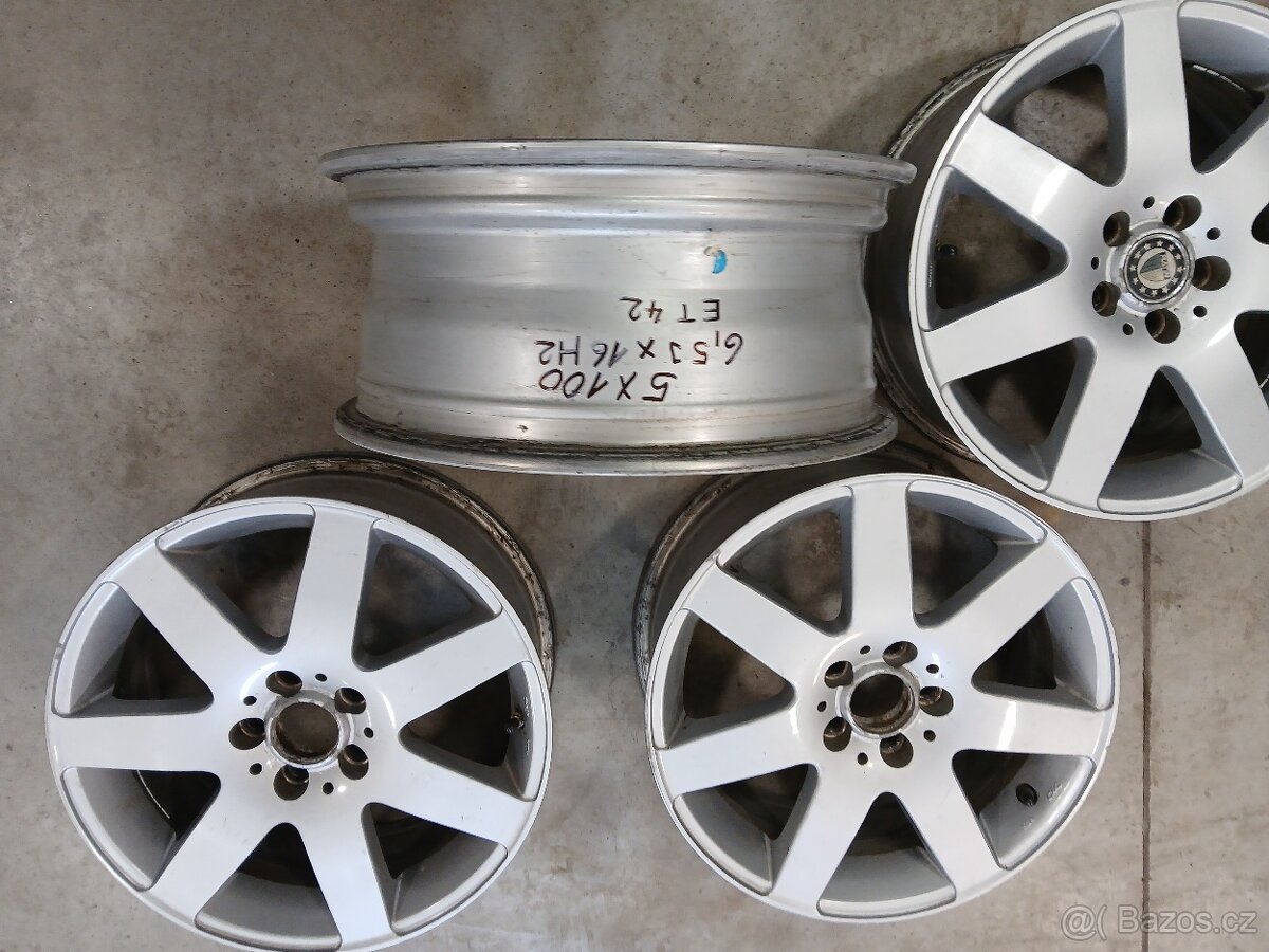 Alu kola R16, 5X100 - 4