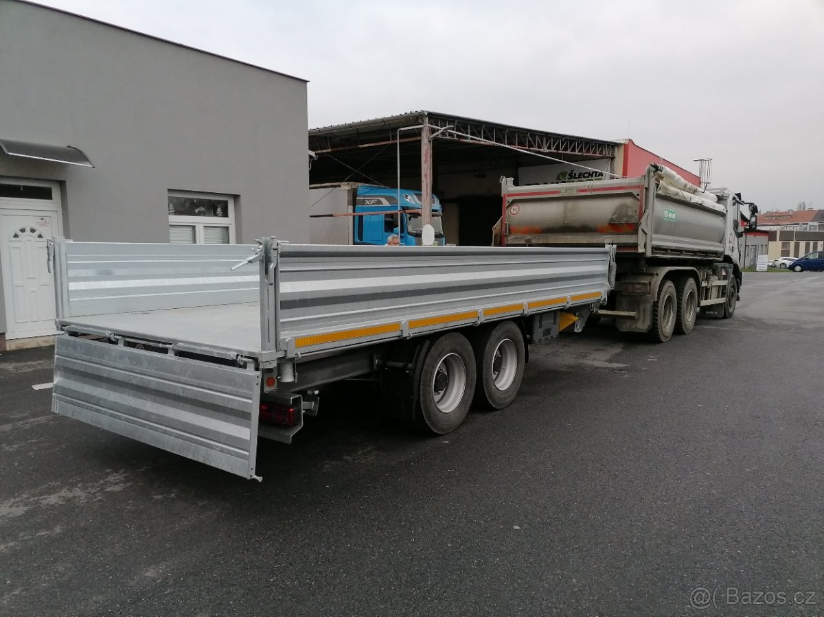 Nákladní přívěs vlek podvalnik sklápěč kára - 4
