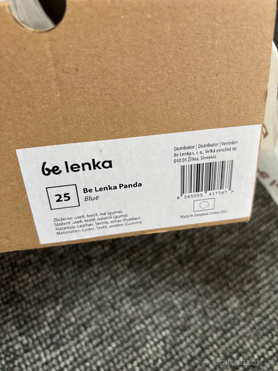 Barefoot boty Be Lenka Panda blue vel 25 - 4