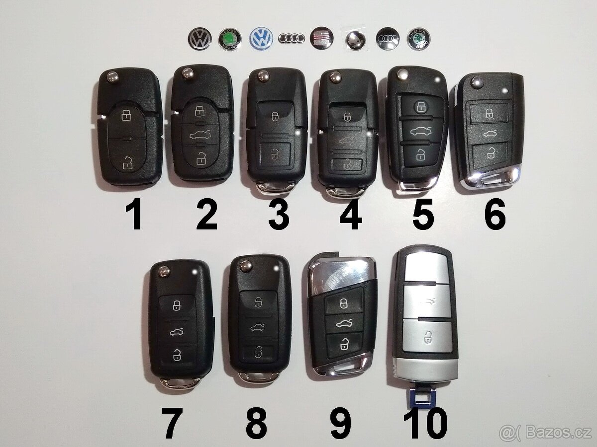 Audi autoklíč obal klíče - 4