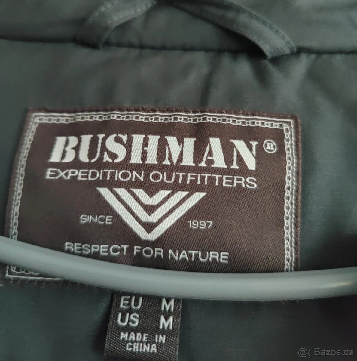 Pánská bunda/parka khaki Bushman - 4