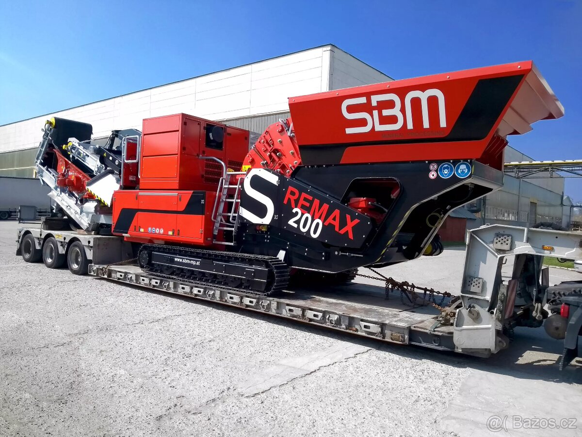 Mobilní odrazový drtič REMAX 200 - 4