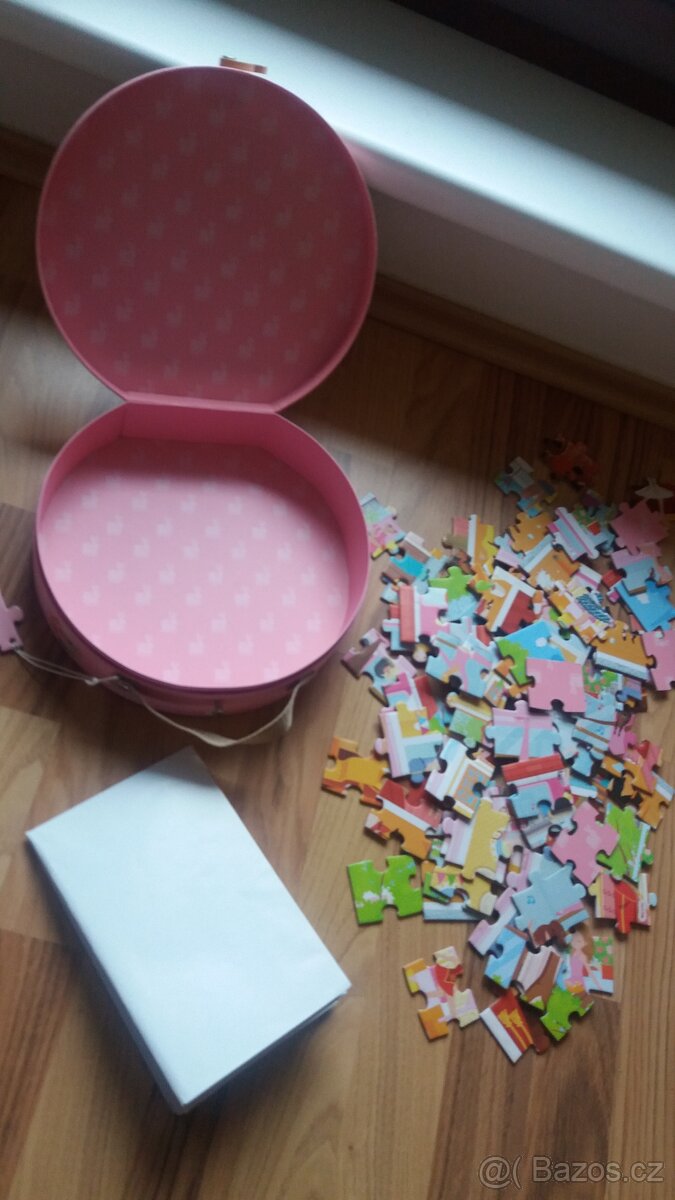 Puzzle Janod 100ks v kufříku - Taneční akademie Dárek - 4