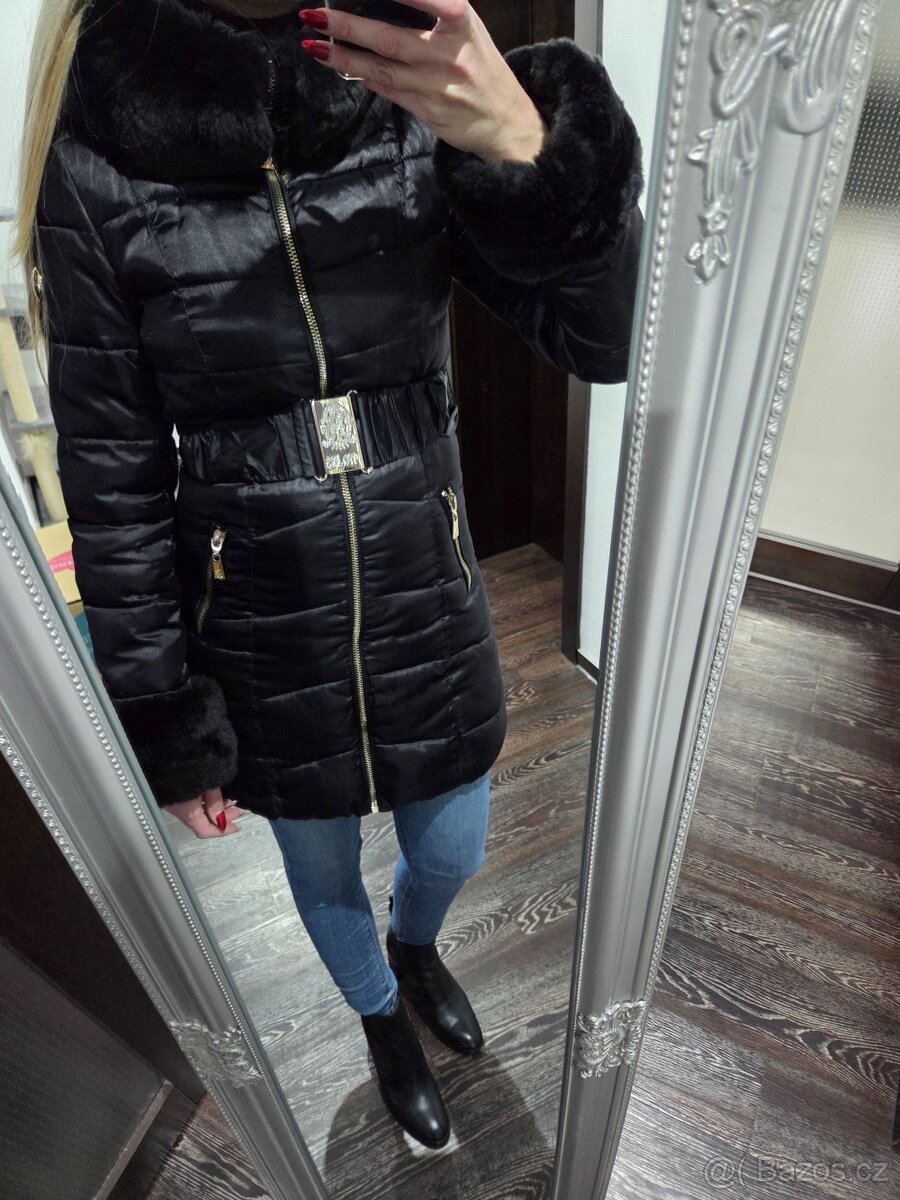 Cerny zimni kabat Mayo Chix - 4