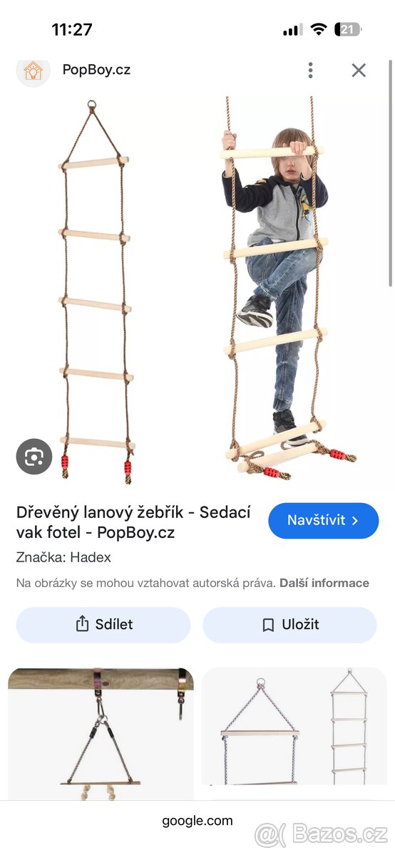 Houpačka a lanový žebřík - 4