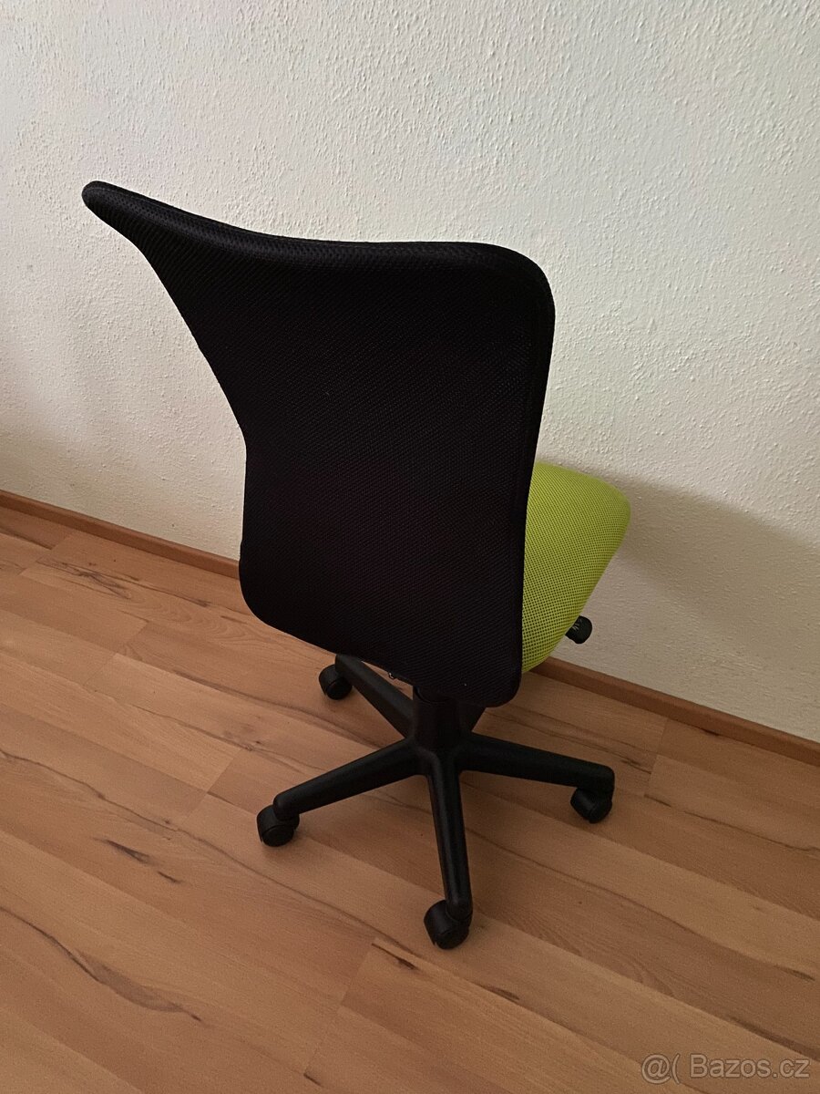 Kancelářská židle FRESH - zelená/černá - 4