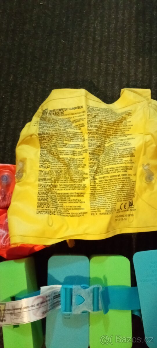 Plavecky pásek, rukávky, vesta - 4