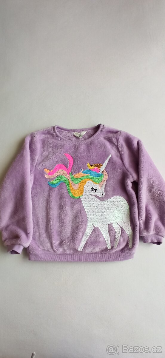 Tři mikiny, vel. 122-128 - 4