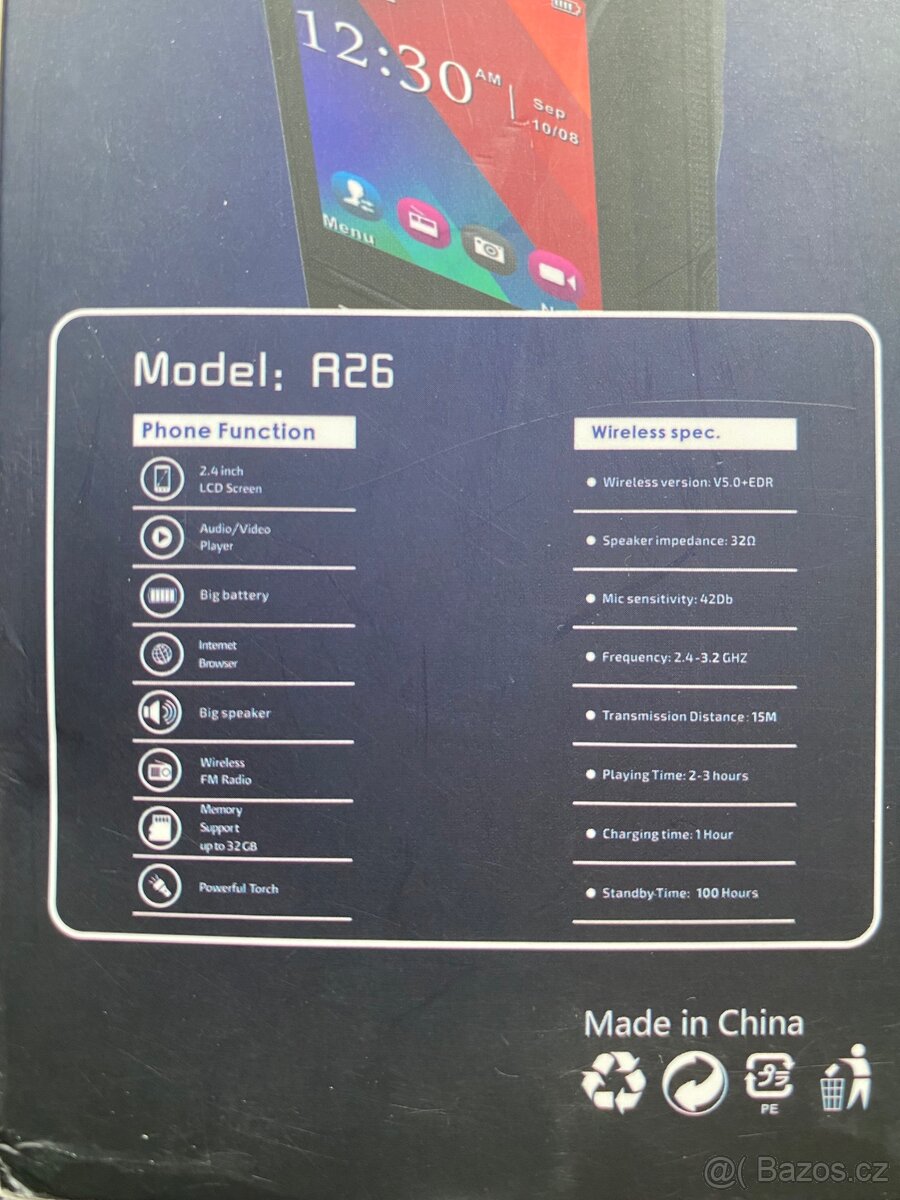 mobilni telefon Servo 26 - 4