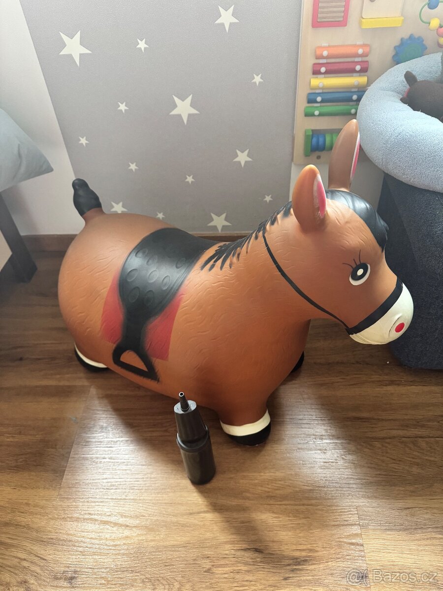 Dětský houpací a skákací kůň - 4