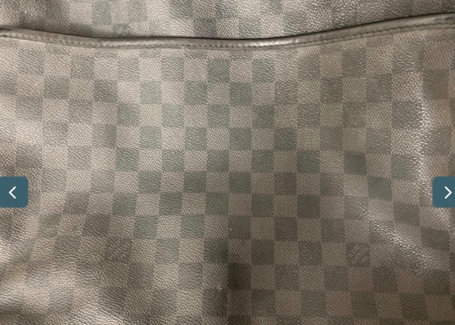 LOUIS VUITTON Daniel Damier Graphite Messenger na notebook, - 4