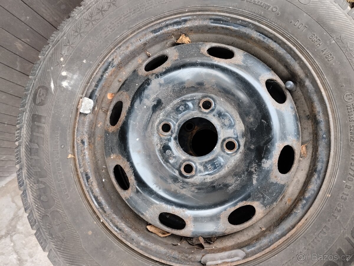 SADA ZIMNÍCH PLECHU R13 4X100 - 4