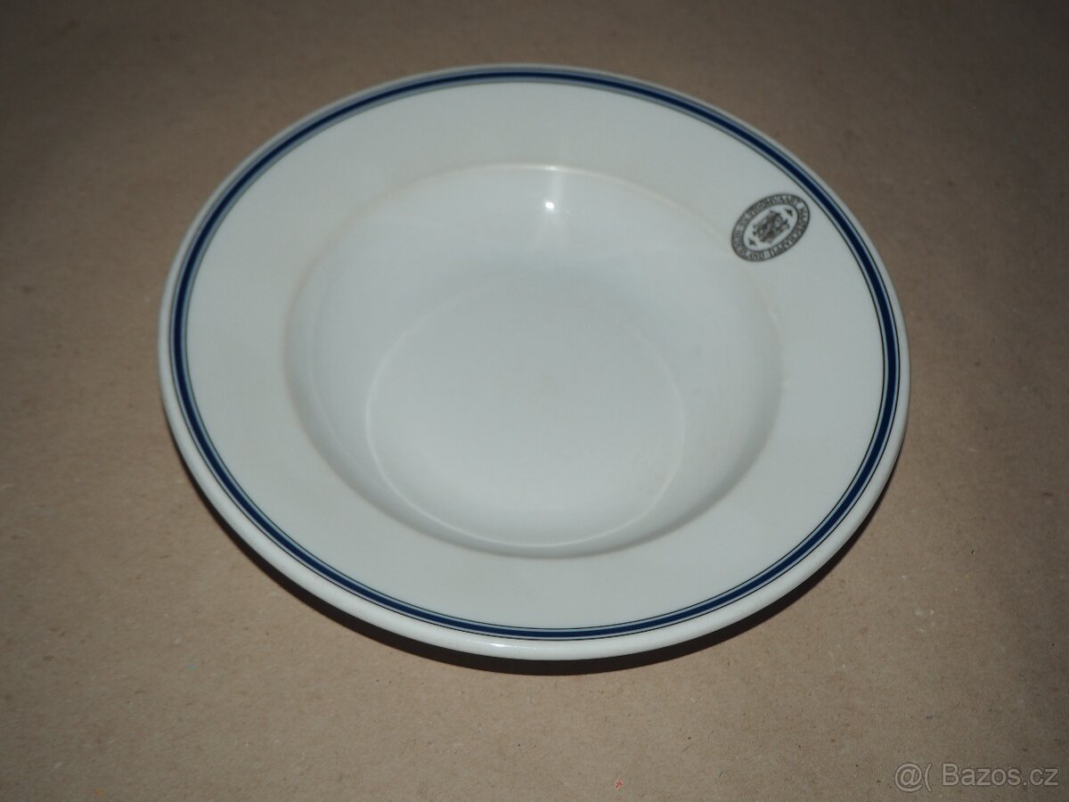 Talíř lodní N.V. Stoomvaart Maatschappij Nederland 20. léta - 4