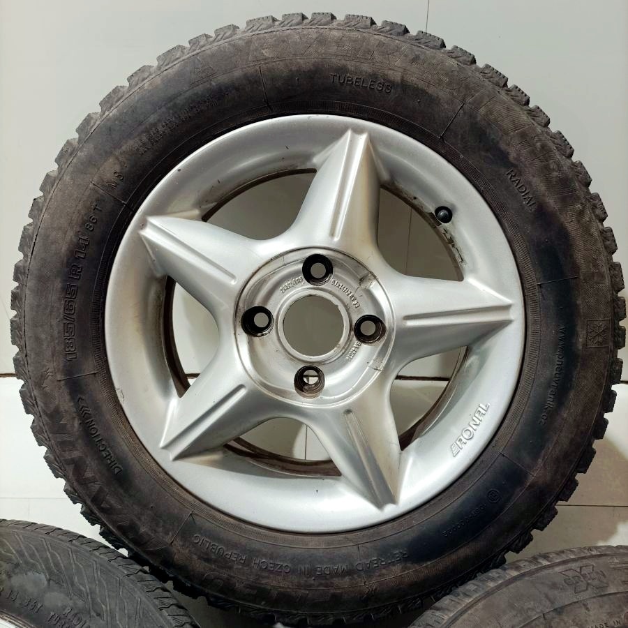 14" ALU kola – 4x108 – PEUGEOT (CITROEN, OPEL, FORD) Disky - 4
