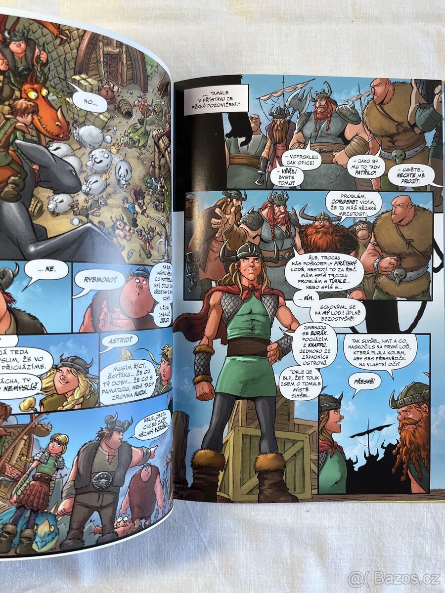 ak vycvičit draky: jezdci z Blpu. Kniha - 4