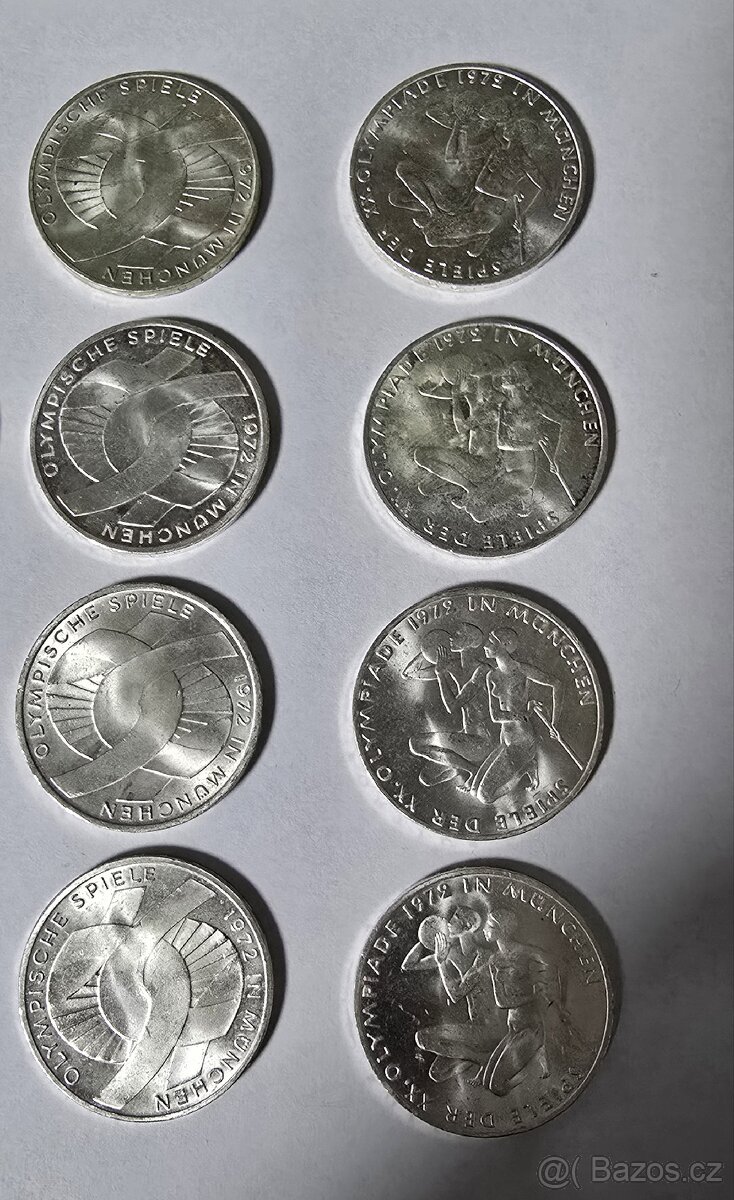 Stříbrné 10Marka a 5Marka - 4