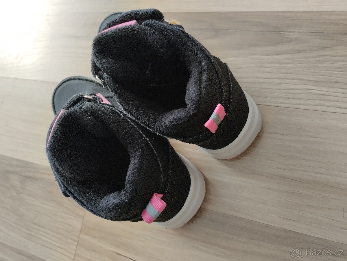 Dívčí kotníkové boty na jaro - podzim - 4