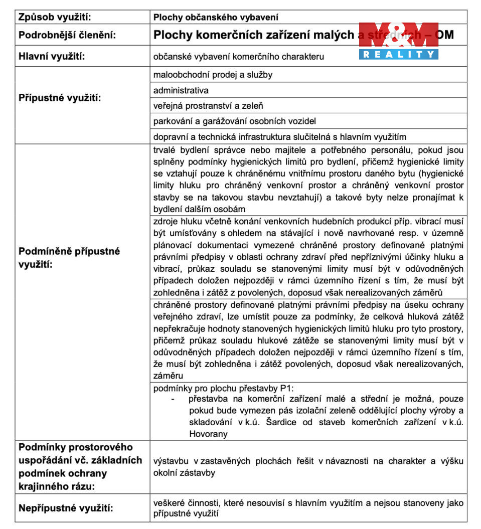 Prodej komerčního pozemku, 197 m², Hovorany - 4