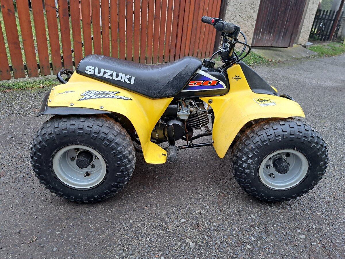 DĚTSKÁ SUZUKI LT 50 QUAD RUNNER MINI QUAD - 4