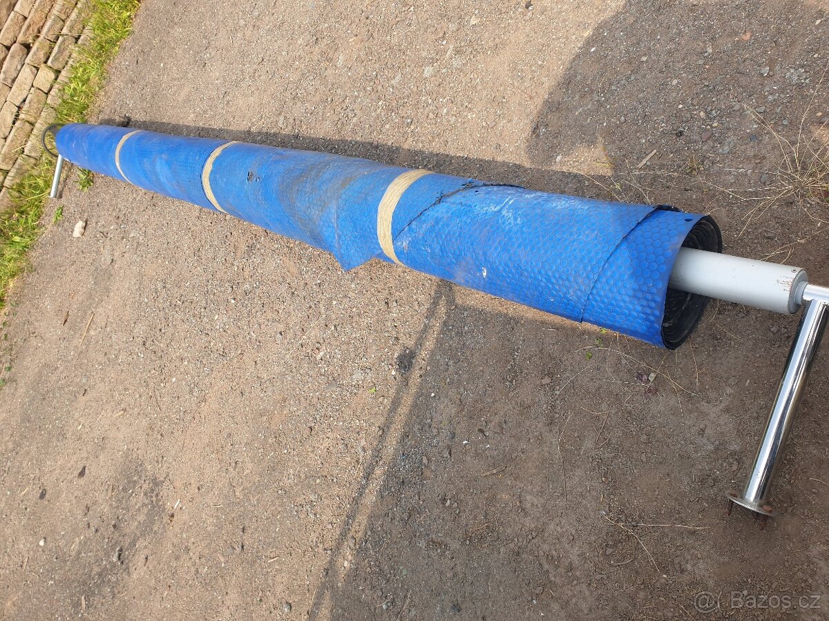 Bazénový naviják solární plachta 8x4m - 4