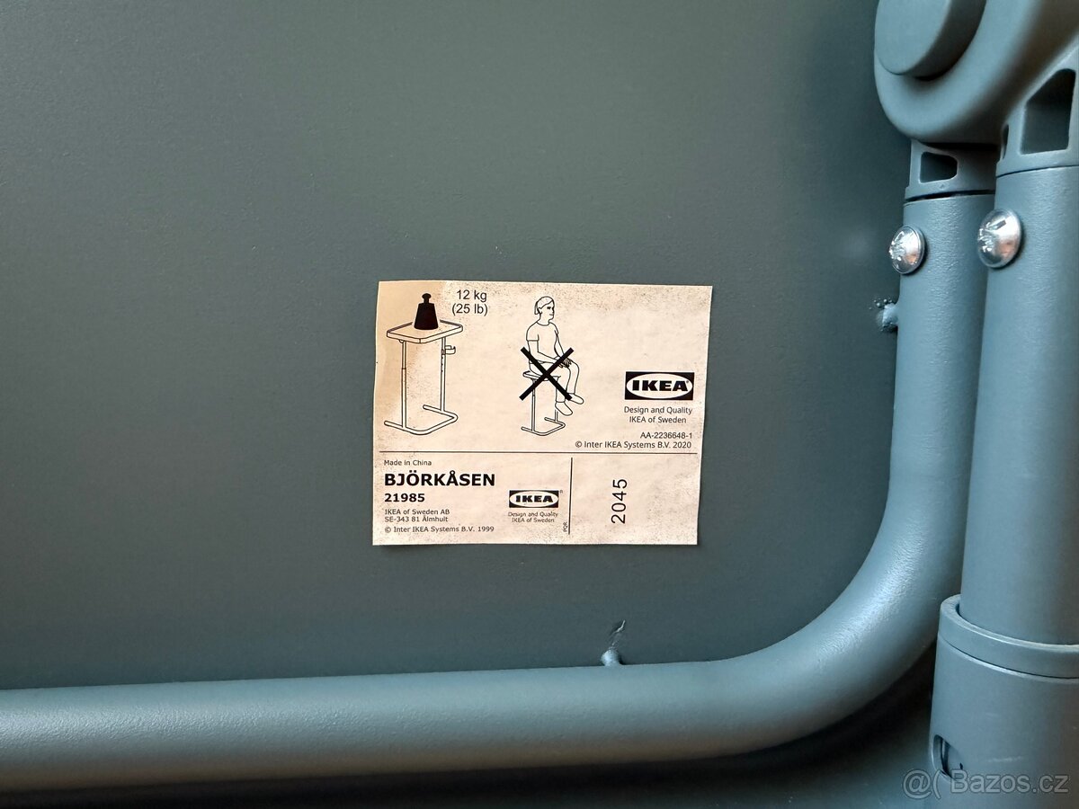 Stolek na notebook IKEA BJÖRKÅSEN - 4