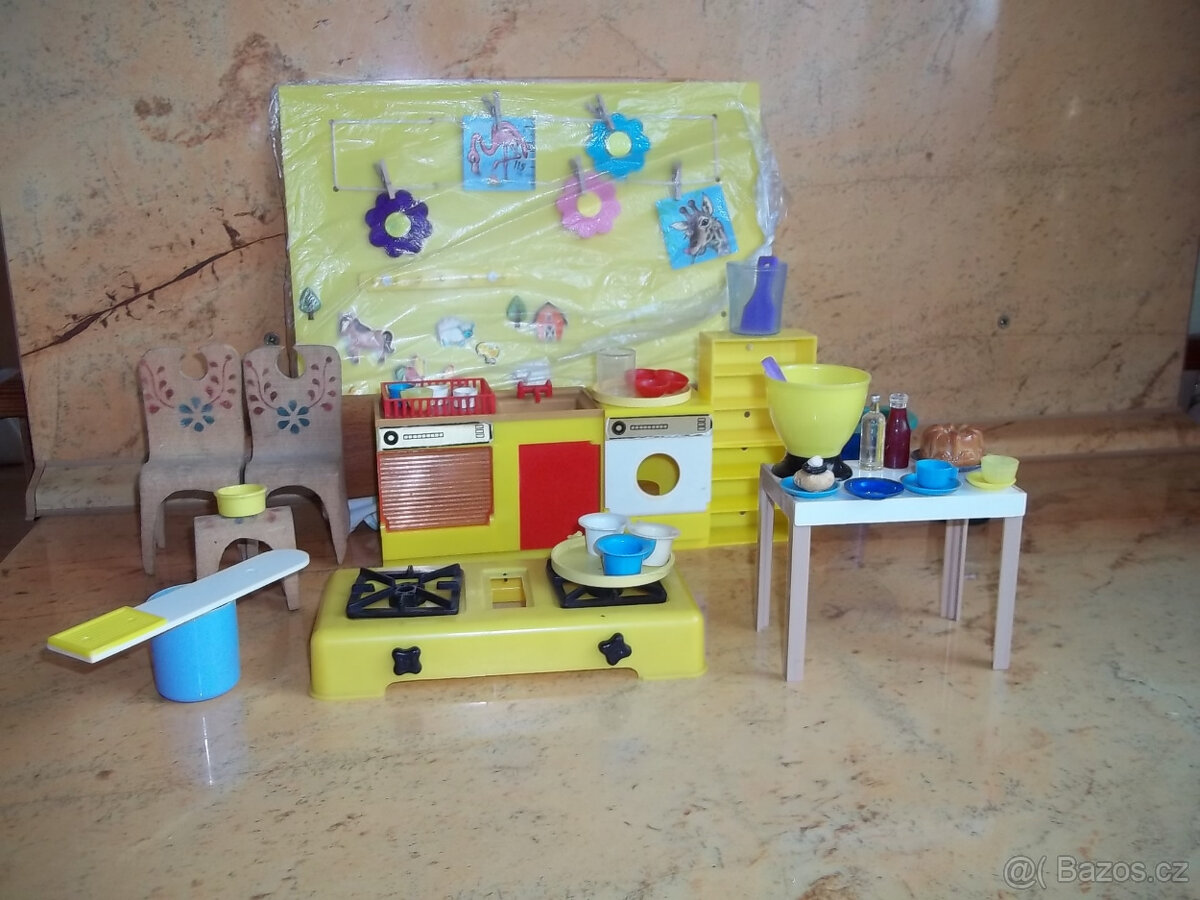 Hračka. Kuchyňka pro panenky s doplňky - 4