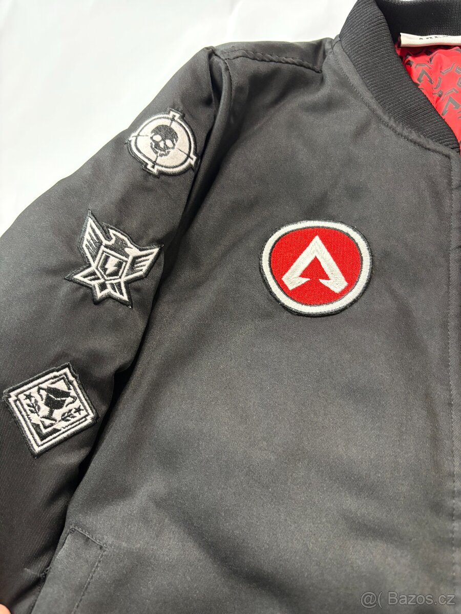 Černý bomber Apex Legends - LevelUp Wear | vel. S - 4