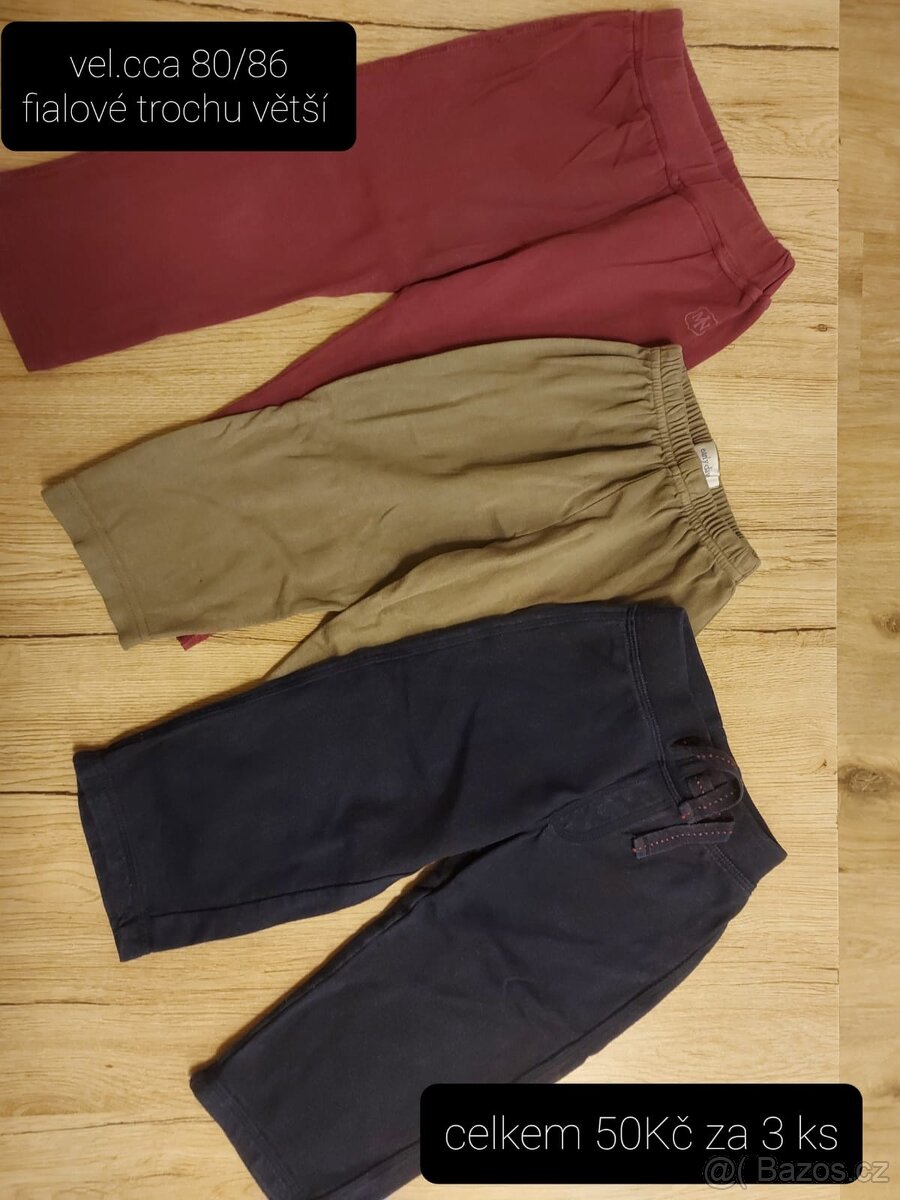 Tepláky,kalhoty, zateplené, punčocháče,kraťasy - 4