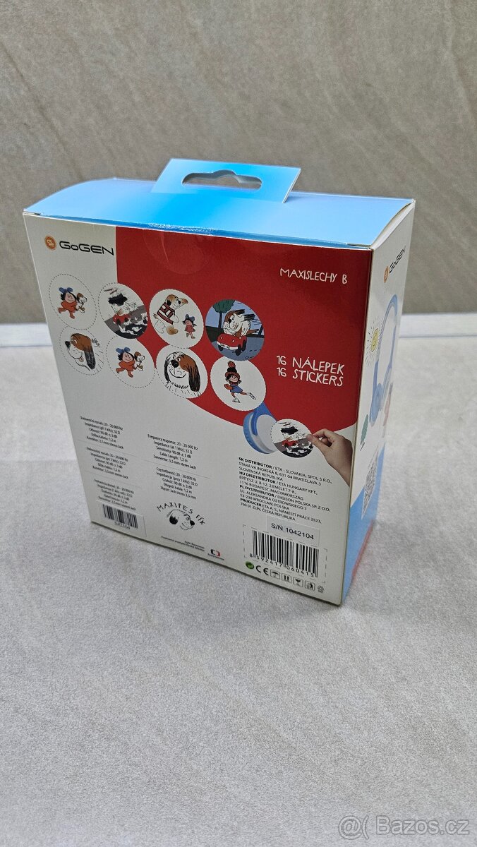 Dětské sluchátka - GoGen Maxipes Fík - 4