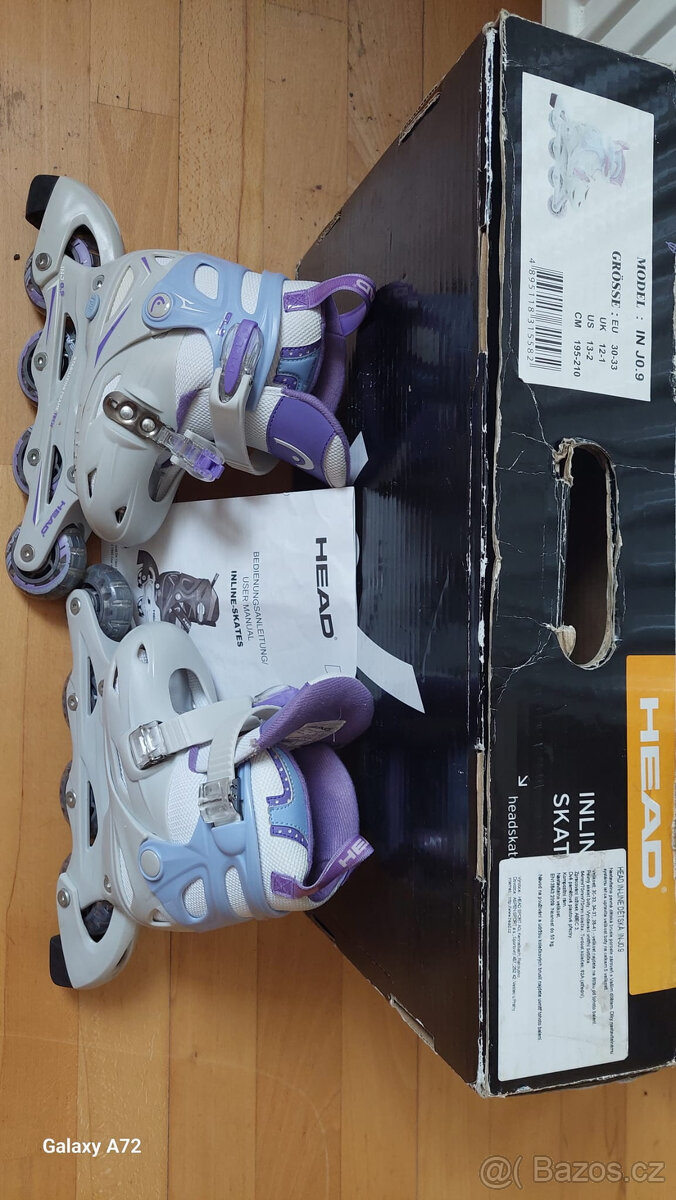 Prodám levně brusle dětské a Inline brusle. - 4