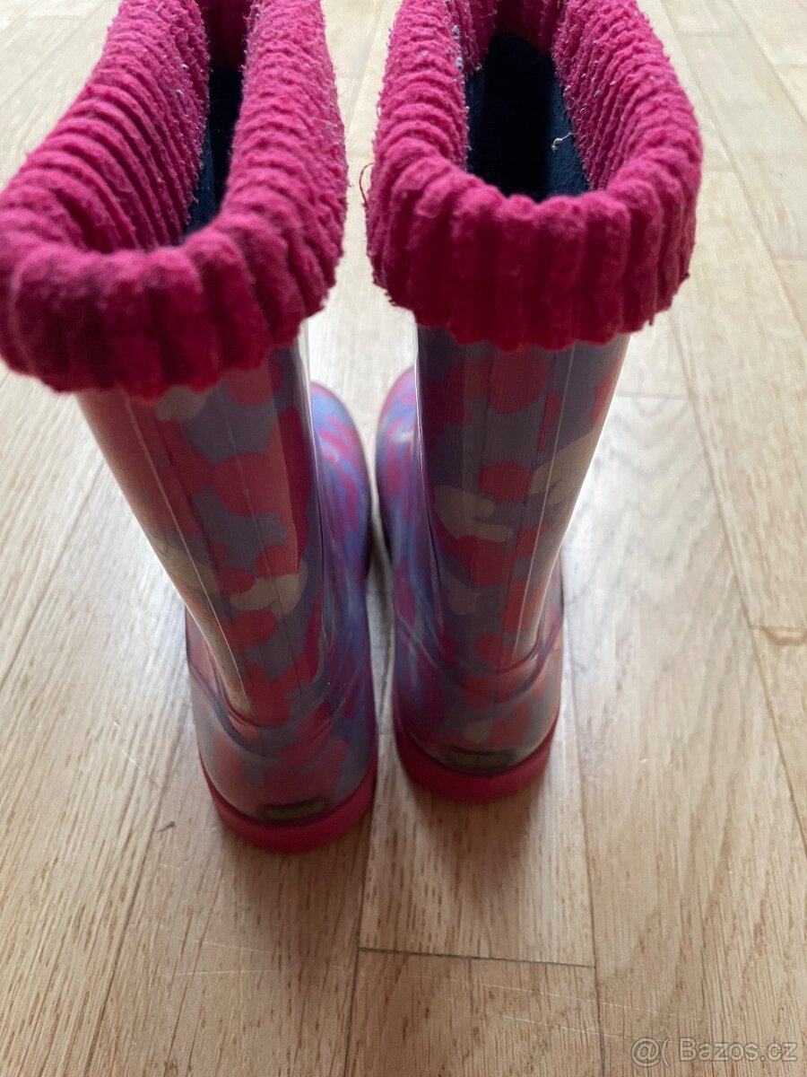 Zateplené gumáky Demar vel. 28/29 - 4