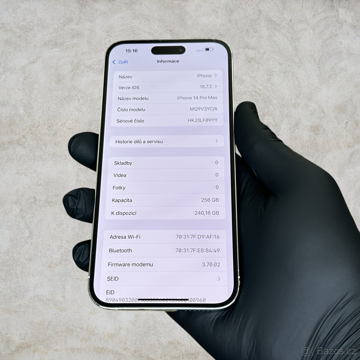 iPhone 14 Pro Max Silver 256GB ZÁRUKA - 4