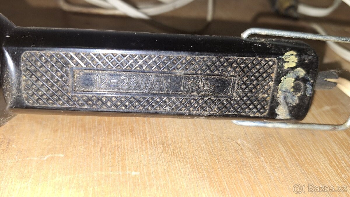 Autosvítilna, retro, youngtimer. ČSSR. - 4