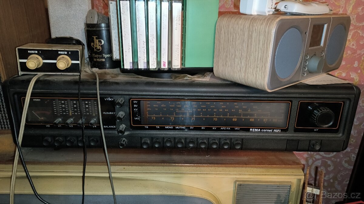 Rádio REMA Cornet 840 HiFi (retro) + návod - 4