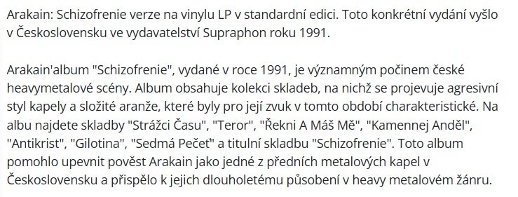 LP ARAKAIN - SCHIZOFRENIE - 4