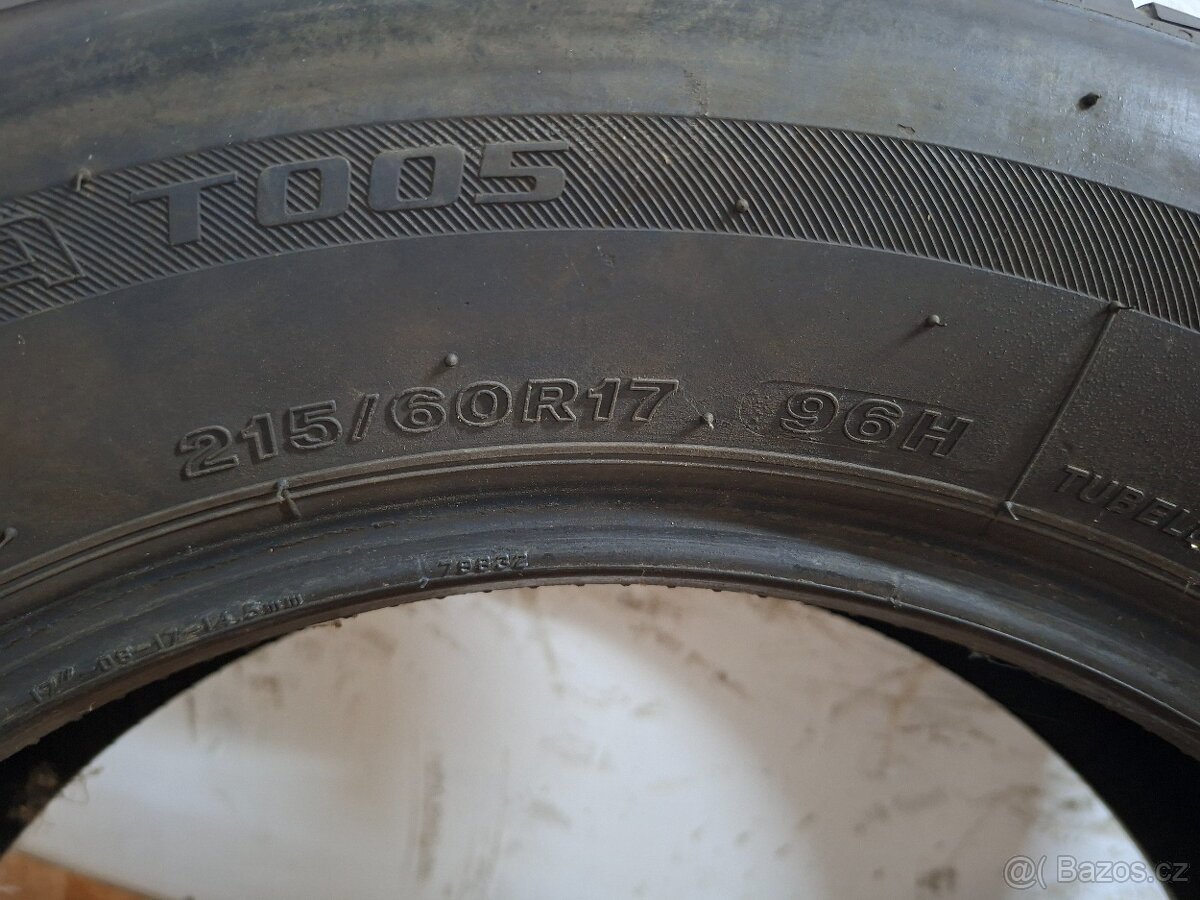 Letní pneu 215/60/17 Bridgestone - 4