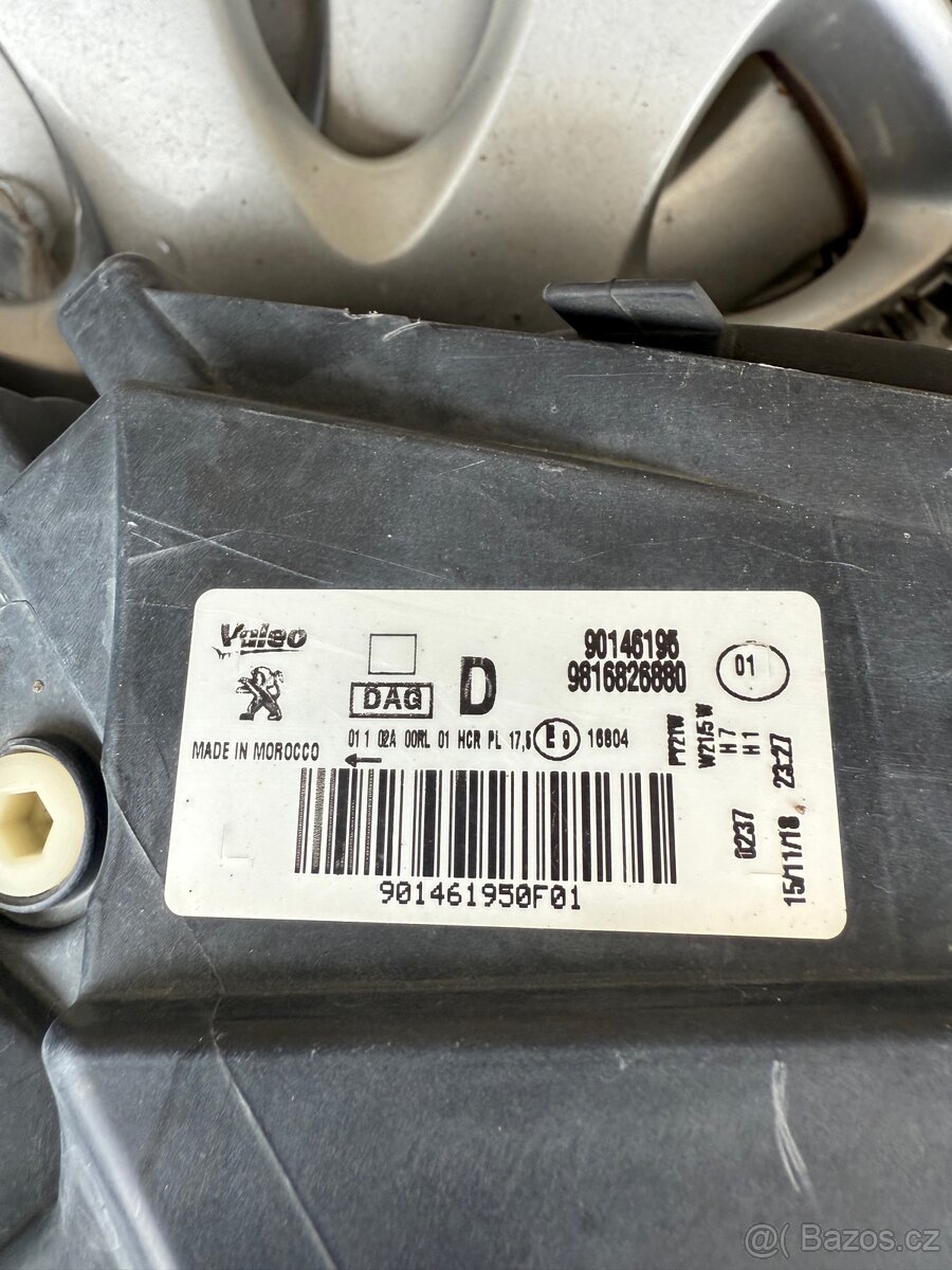 Světla Peugeot Rifter do roku 2021 - 4