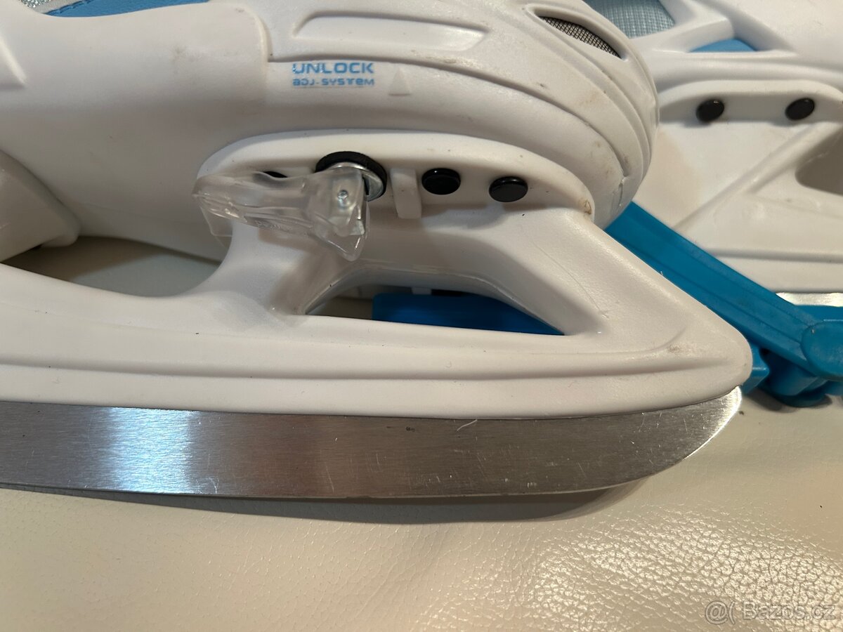 Dívčí brusle Crowned Ice Princess vel. 32-35 - 4