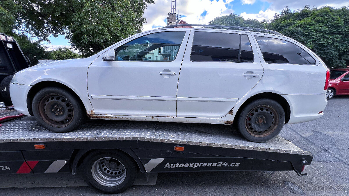 Vůz na náhradní díly Škoda Octavia 2 RS kombi 2008 BMN KDS L - 4