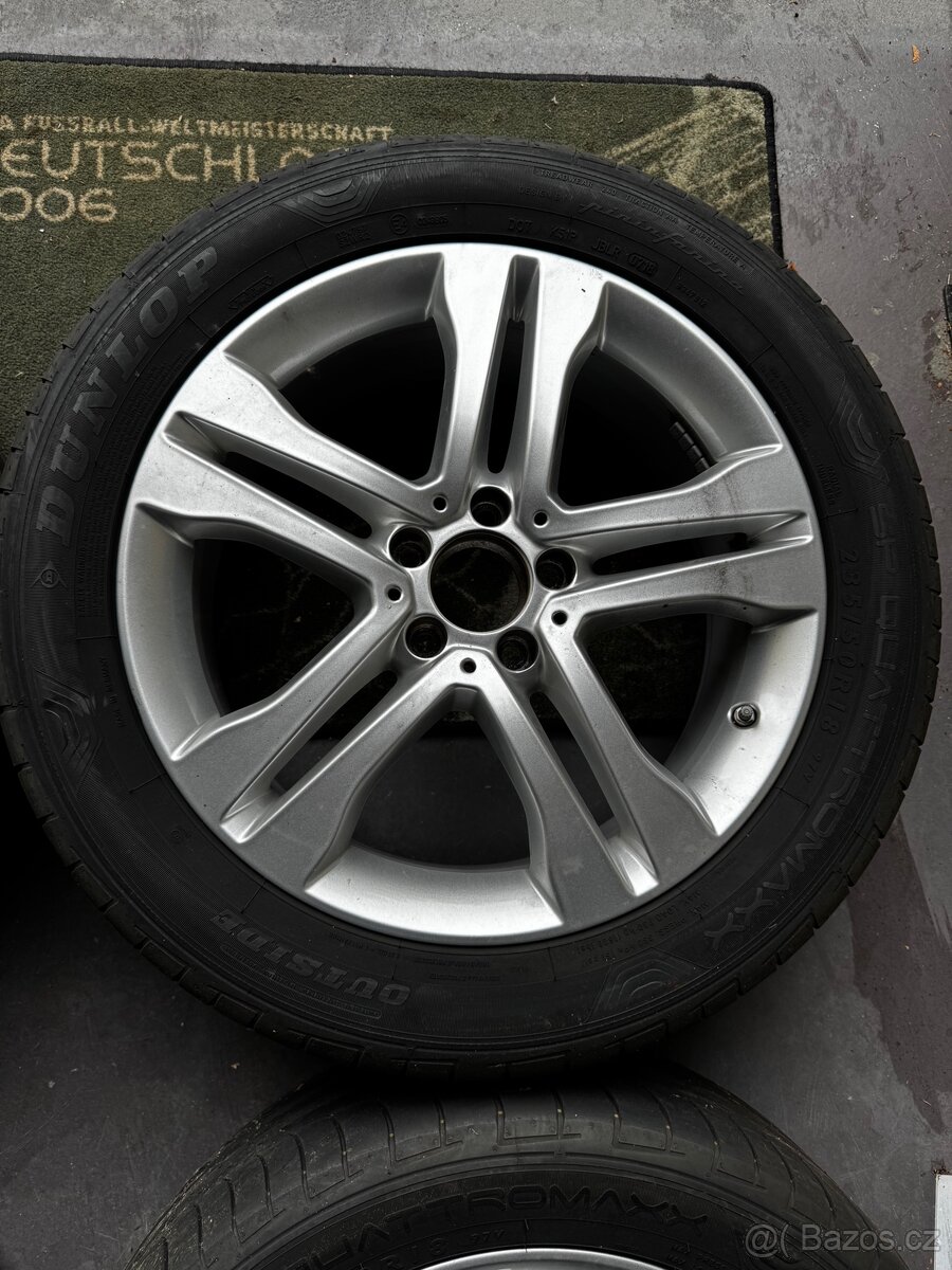 4x alu kola Mercedes GLA 5x112 + pneu - 4