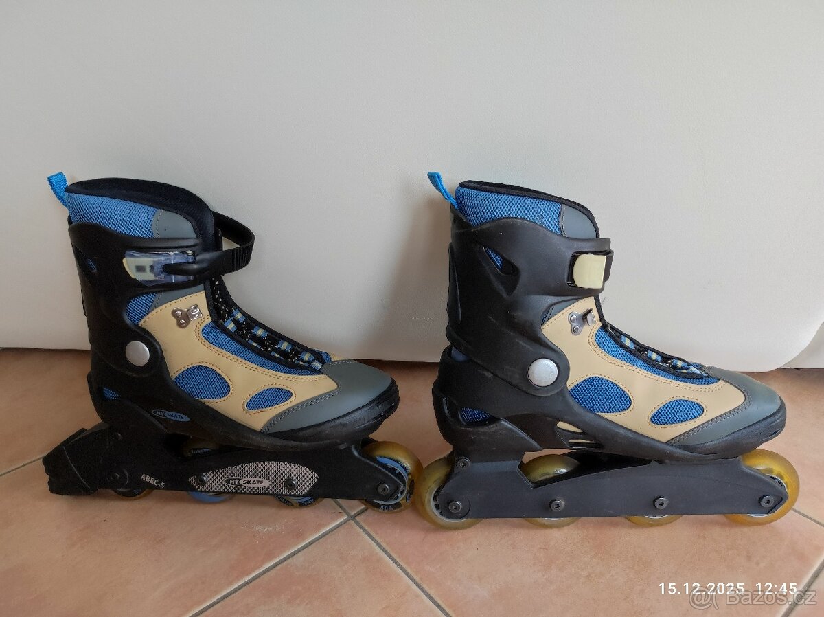 Prodám INLINE brusle „HYSKATE“, vel. 39 a 42. - 4